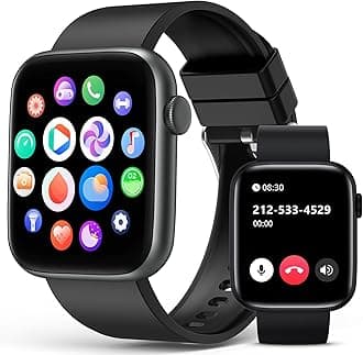 EarlySincere 2024 Smart Watch for Men Women with Bluetooth Call,1.9'' HD Full Touch Screen Fitness Watch, Smartwatch with IP67 Waterproof with Blood Pressure Sleep Monitor for Android and iOS
