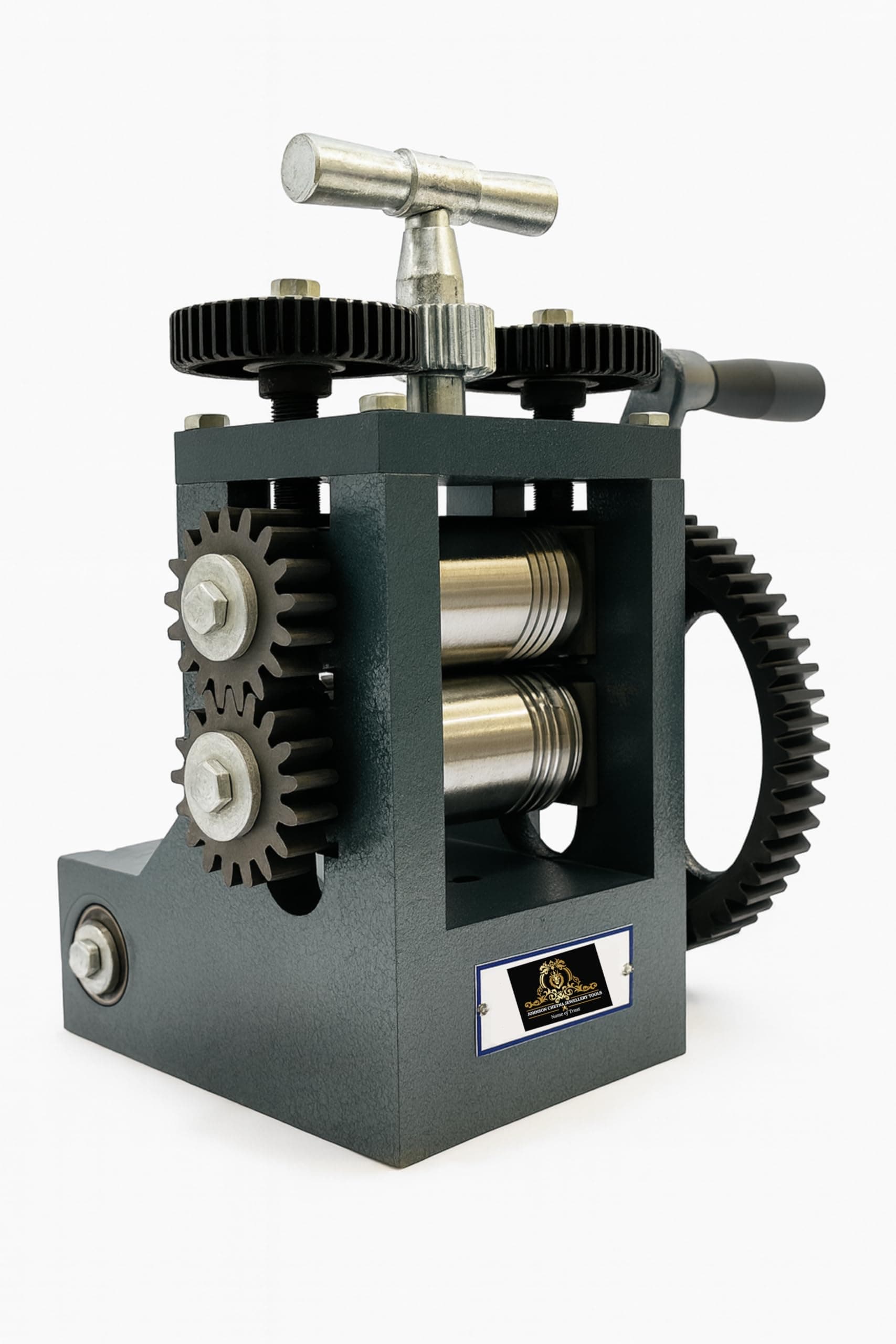 3.5 Inches Rolling Mill or Tar Patti Machine Tool for Gold Wire and Sheet Thining or Jewellery Making (Handle Included)