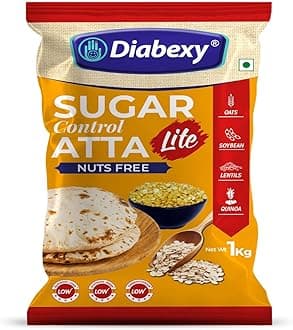 Diabexy Atta Sugar Control LITE Nuts Free for Diabetics - 1kg