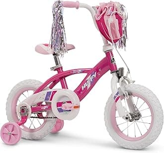 Kids 12/16 Inch Bikes, Multiple Color Options Available, Ideal for Ages 3+ Years Old, EZ Build Assembly, Removable Training Wheels, Chain Guard for Safety, Fun and Playful Designs