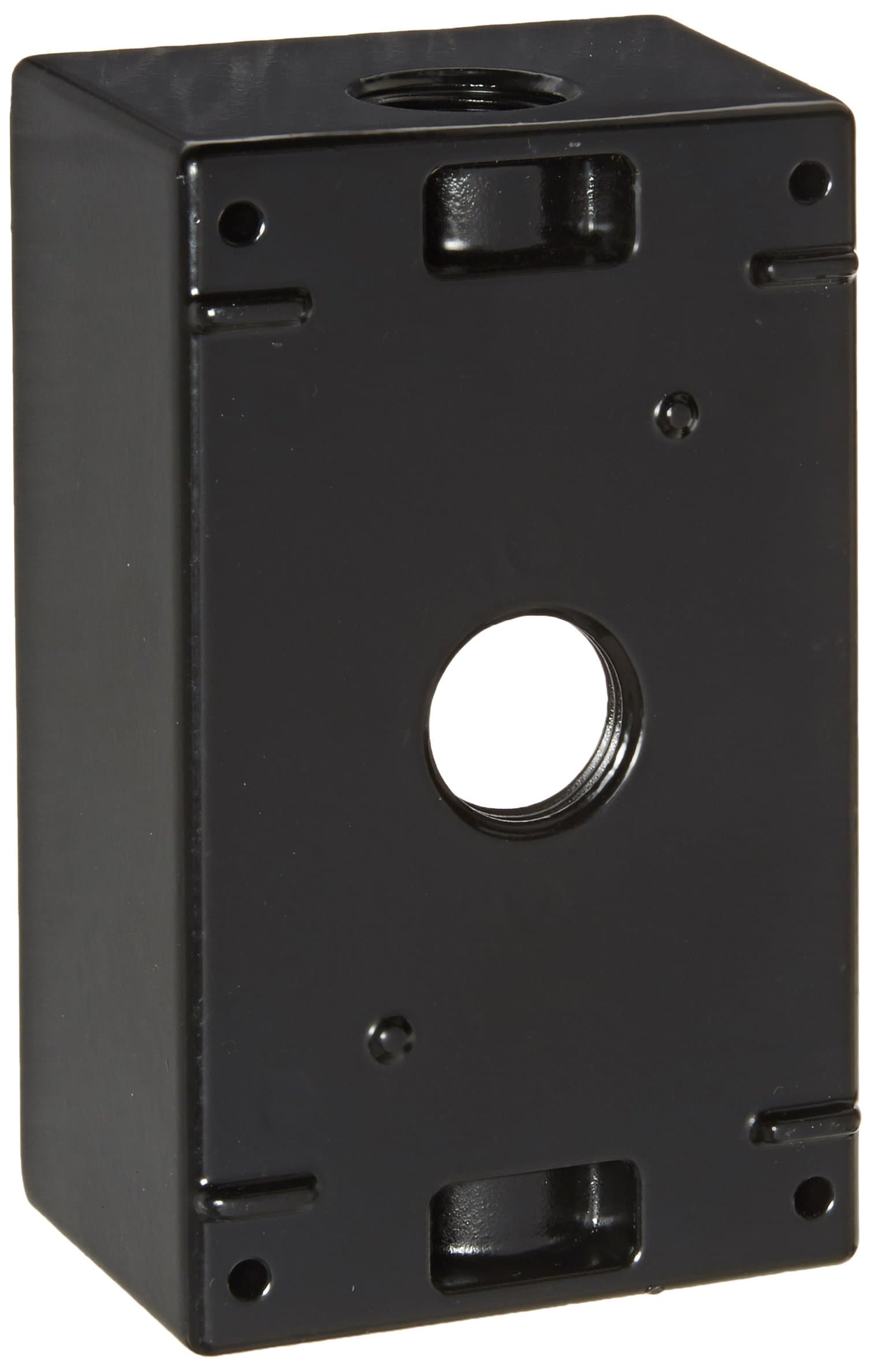 RAB B3B Weatherproof Outlet Box, Black