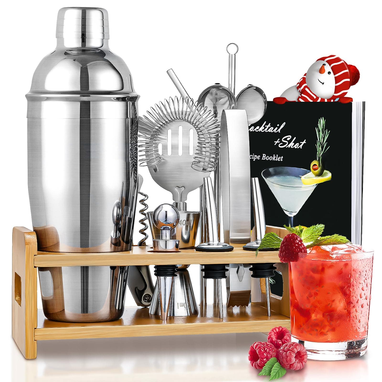 Cocktail Shaker Set 15 pcs