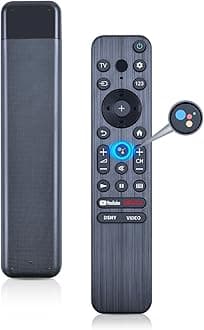 RMF-TX800U Voice Remote Replacement Compatible with Sony Bravia 4K 8K Mic Function Smart HD TV X72K X73K X80K X81K X90K X90CK X85TK W830K A80K X95K X85K Z9K X90S X94S RMF-TX900U