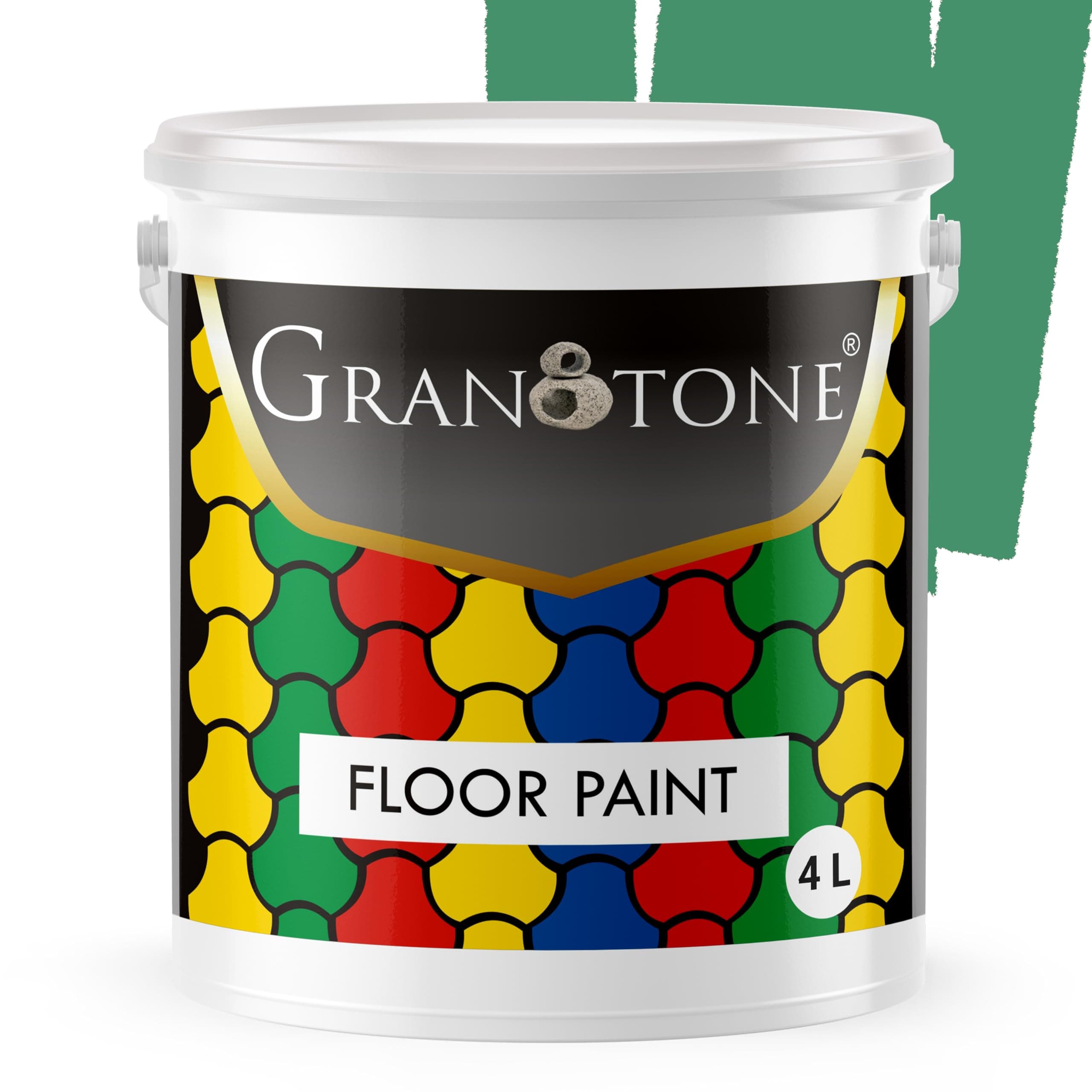 Floor Paint ( 4 L, Dark Green)