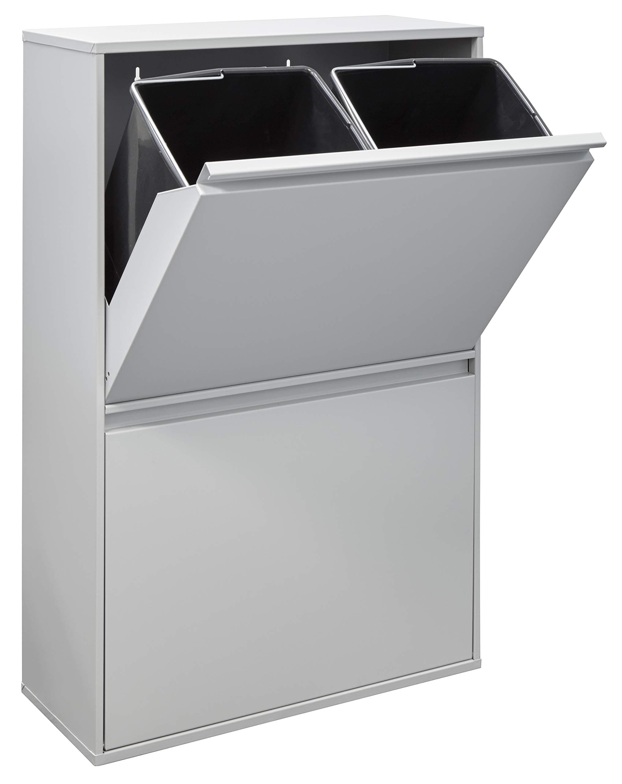 m127270 – Container Bin Ecologico 4 Compartments Grey