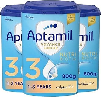 Advance Junior 3 Growing Up Formula Milk From 1-3 Years, Easy To Use Pack, 800g - Pack of 3
