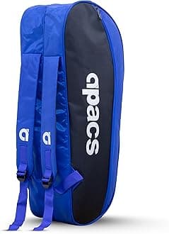 Apacs Badminton Kitbag Pro | Two Compartments | Soft Padded Straps | Durable Polyester Badminton Kitbag