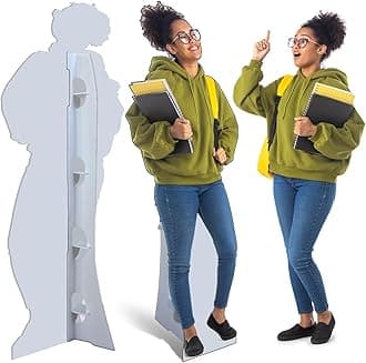 Custom Life Size Cardboard Cutout | Personalized High Resolution Stand Up | Upload Your Own Photo - Perfect for Wedding, Graduation, Birthday, 1-8 ft