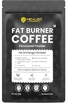 - Fat Burner Coffee 150g for Men & Women – Instant Coffee with MCT, L-Carnitine, Garcinia Cambogia & Green Coffee Bean Extract | Supports Healthy Weight Management
