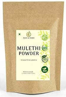 A D Food & Herbs Organic Mulethi|Licorice|Yashtimadhu|Glycyrrhiza Glabra Powder ( 250 GMS )