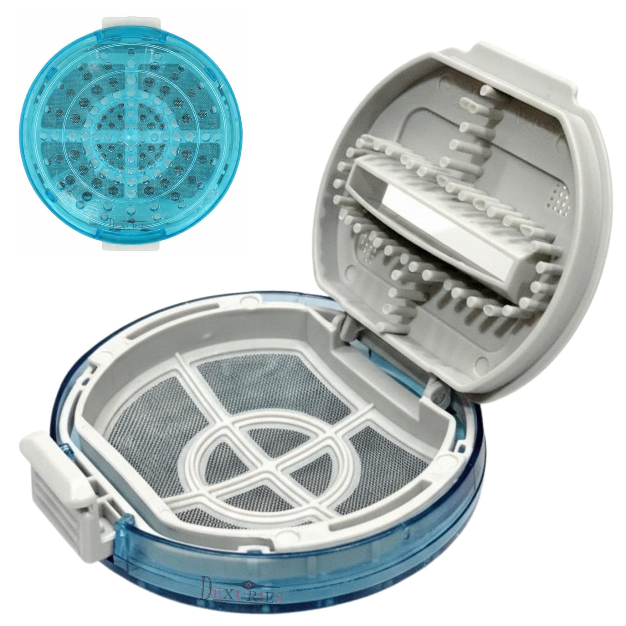 Magic Filter for LG. Top Loading Fully Automatic Washing Machine Lint Filter/Dust Filter/Waste Collector/Lint Catcher/LG. Parts Net/Jali Filter | (Color - Blue) (Pack of 1)