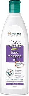 Himalaya Baby Massage Oil for Strong bones & muscles – 100ml | No.1 Doctor Prescribed