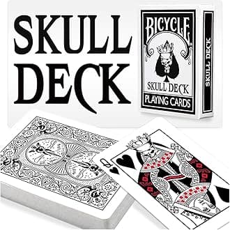 Bicycle Black Magic Skull Deck