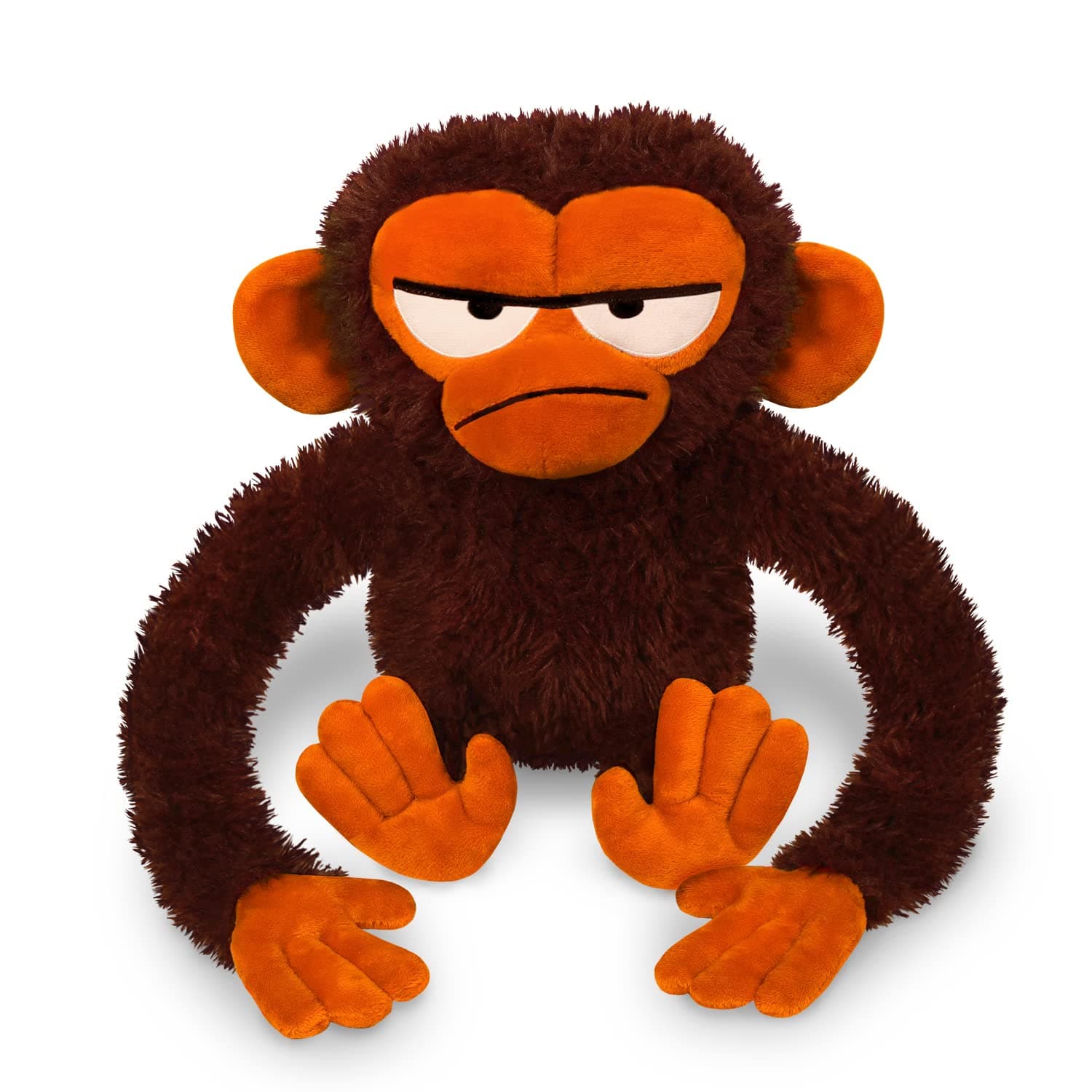 Contemporary Collection | Grumpy Monkey Soft Stuffed Plush Toy – 12”