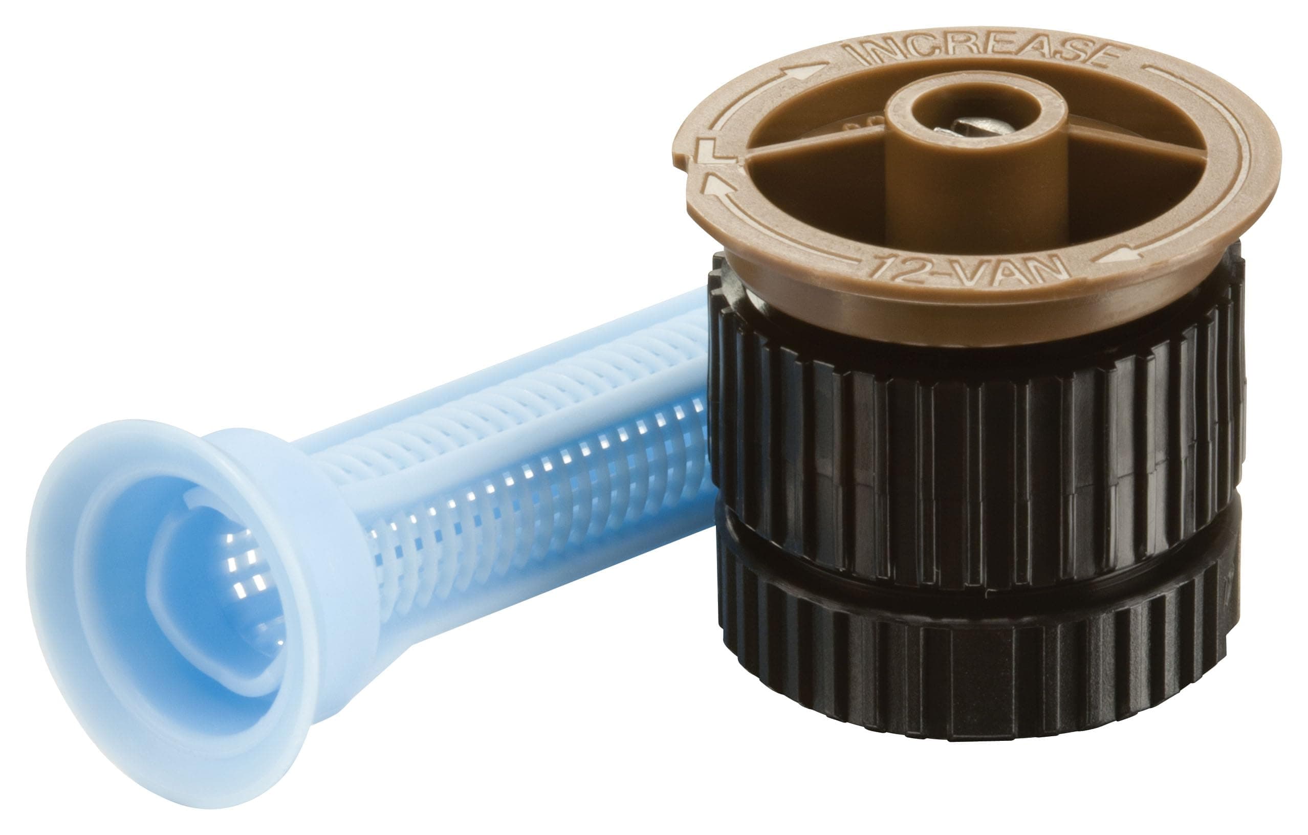 Rain Bird 12AP Adjustable Pattern Spray Nozzle, Adjustable 0° - 360° Pattern, 9' - 12' Spray Distance