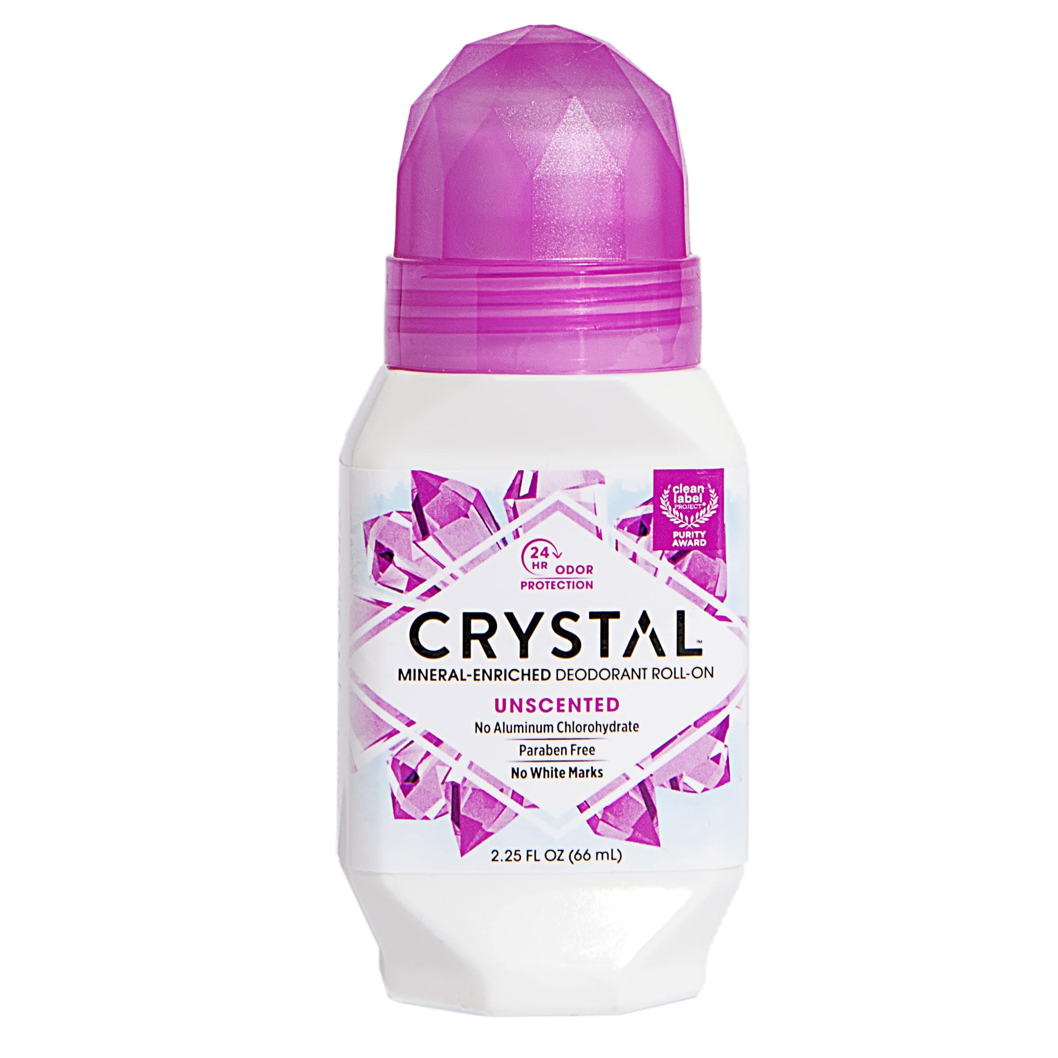 Crystal Body Deodorant Roll On 2.25 Oz, 2 Pack