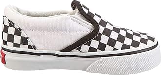 Toddler Classic Slip-On Checkerboard Black/True White Fashion Sports Skate Shoe Vlyhck2 5 Child UK