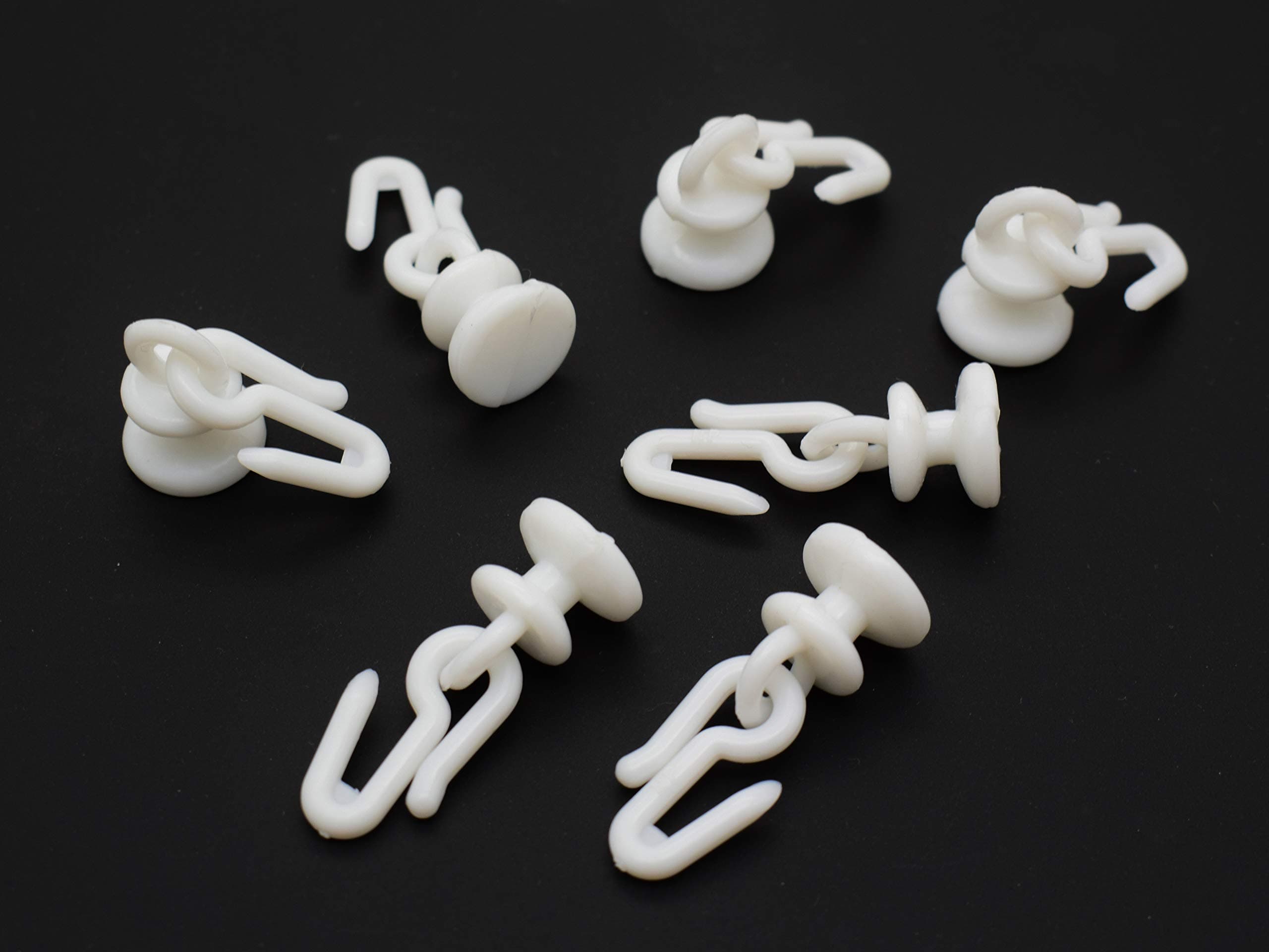 RAB PVC Runner Hook Multi Purpose Channel Runner With Hooks ( 1 Packet of 90 PCS )