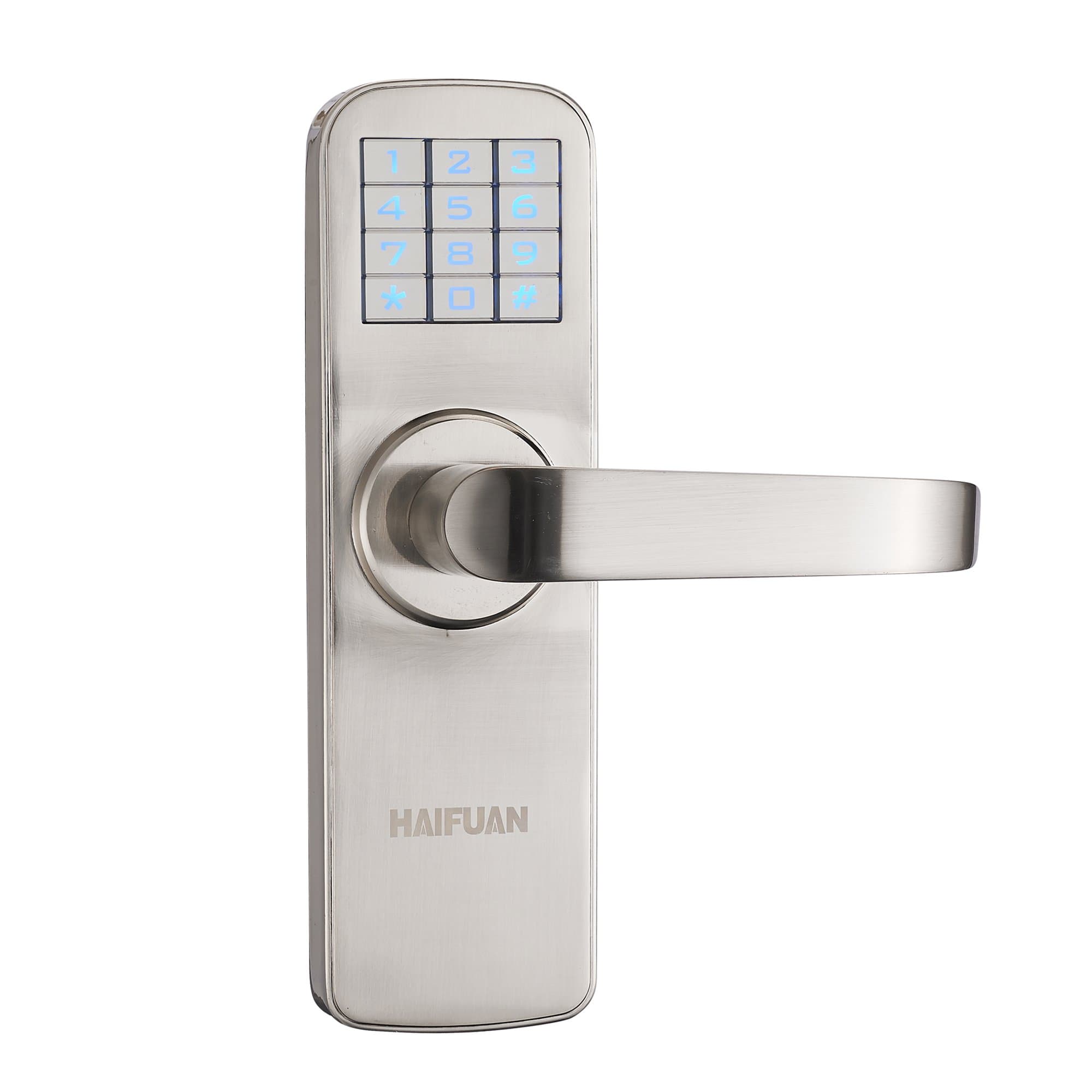 HAIFUAN Security Digital Keyless Code Door Lock, Unlock with Code and Key(HFAM5-R)