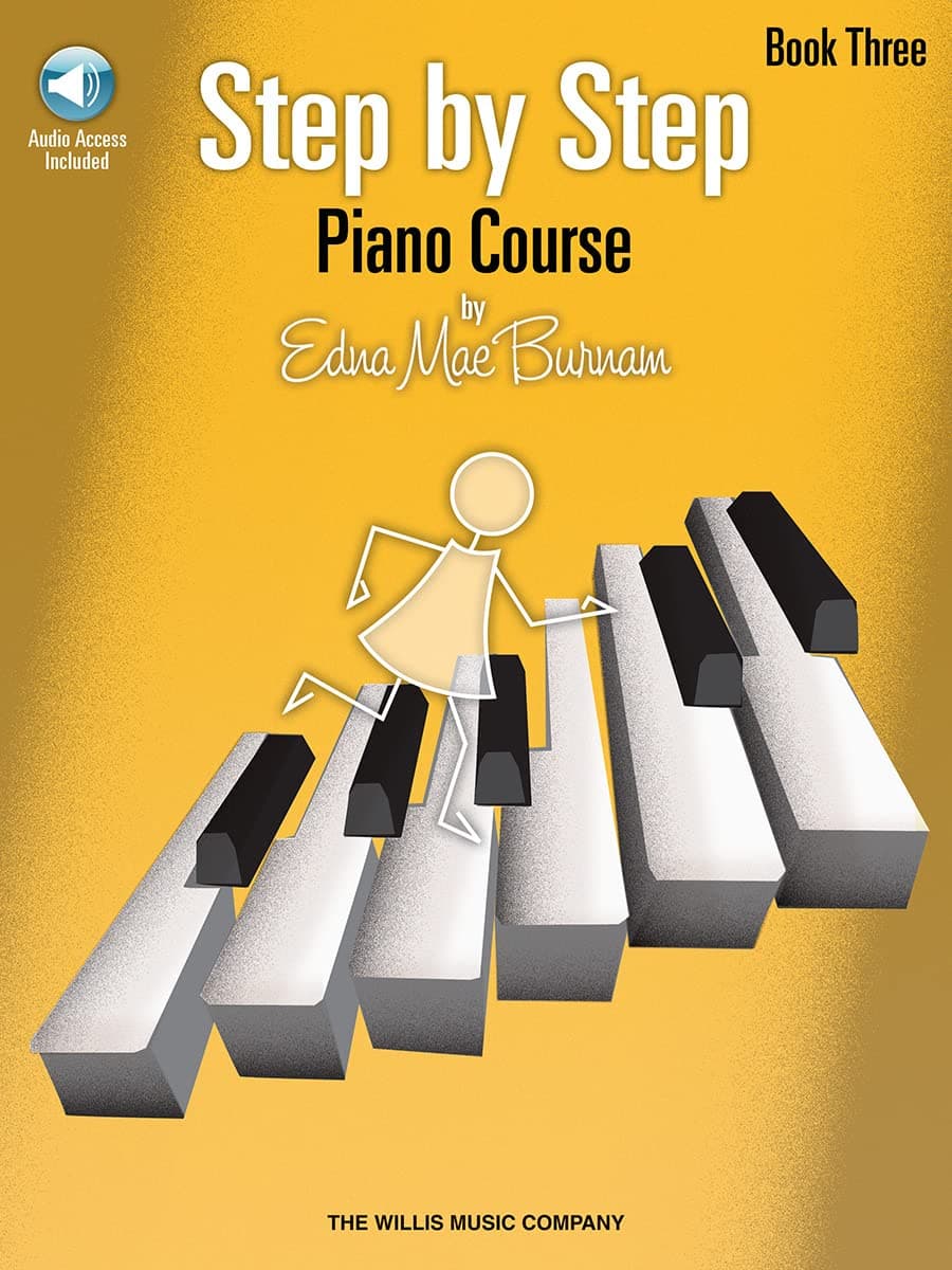 Step by Step Piano Course - Book 3 (Book/Online Audio)