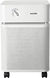 Austin Air HealthMate Plus Air Purifier - Advanced 4- Stage Filtration Air Purifiers For Home with Activated Carbon & Zeolite - Ideal as Air Purifiers for Bedroom or any Large room, Model B450