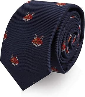 Animal Ties | Woven Neckties | Gift for Men | Work Ties for Him | Birthday Gift for Guys