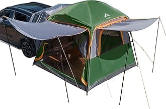 SUV Tent for Camping,Waterproof PU2000mm, Fits 5-8 People,Spacious Double Layer Design, Includes Rainfly & Storage Bag, 8FT L x 8FT W x 7.2FT H