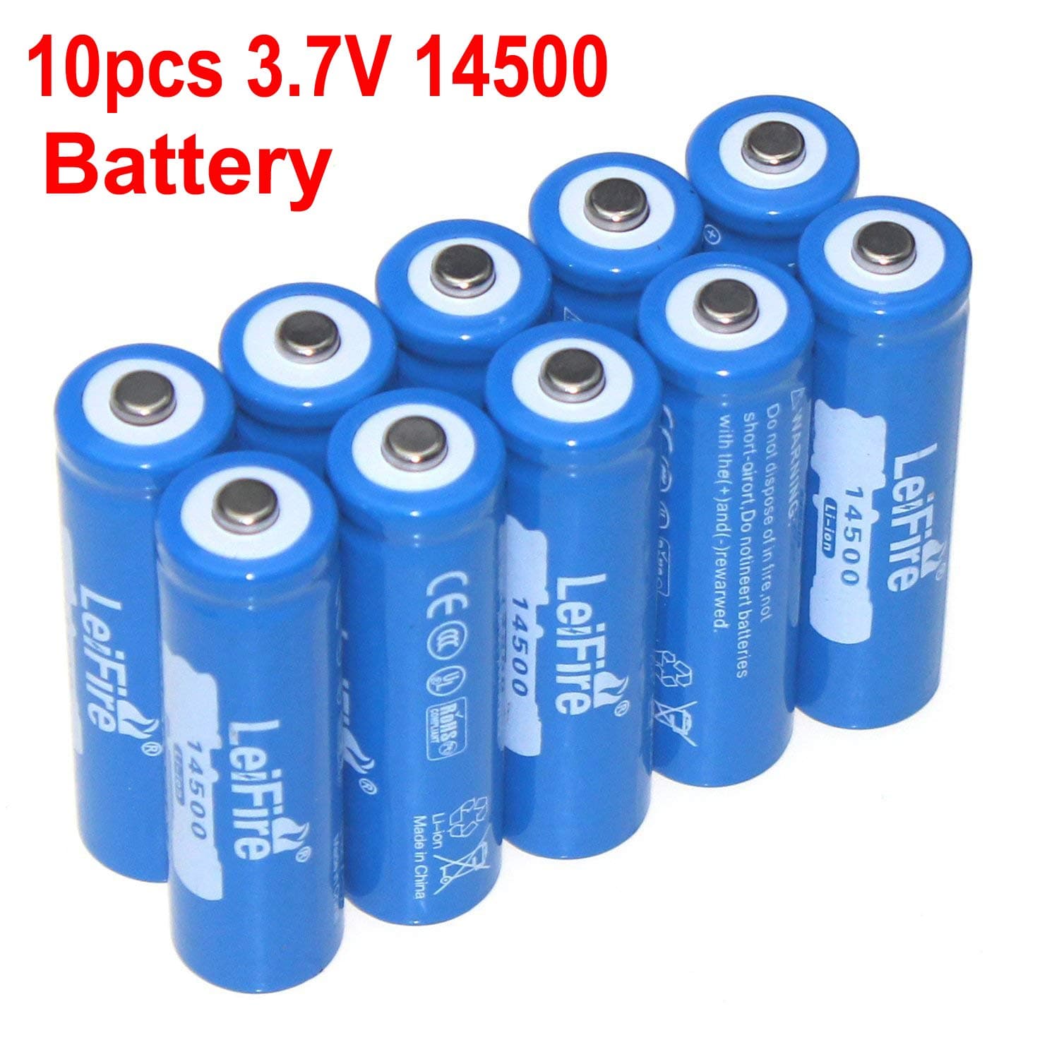 10pcs kit for LED Flashlight Torch etc.