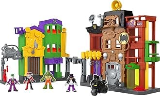 Fisher-Price Imaginext DC Super Friends Batman Playset Crime Alley with Character Figures & Accessories for Pretend Play Ages 3+ Years