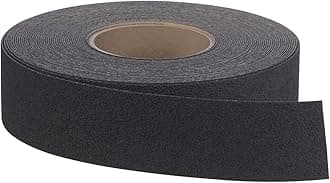 3M Safety-Walk Medium Duty Resilient Tread, 2 in x 60 ft, Anti-Slip Black Tape, Adhere Without Wrinkling, Curling, Tearing, Shrinking or Lifting, Self-Adhesive Backing, Quick & Easy Application (7737)