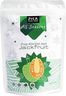 FIKA PURE FOOD Dried Jackfruit -Freeze Dried Fruit Snack: Jackfruit Dry, (90)