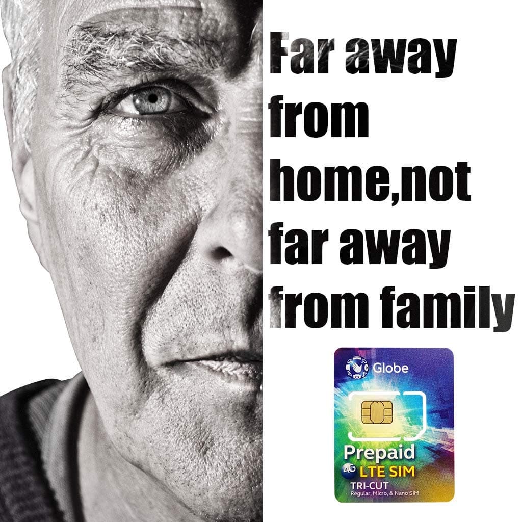 Philippines Sim Card Globe-Data Prepaid Sim Card -3GB 4GLTE-7 Days