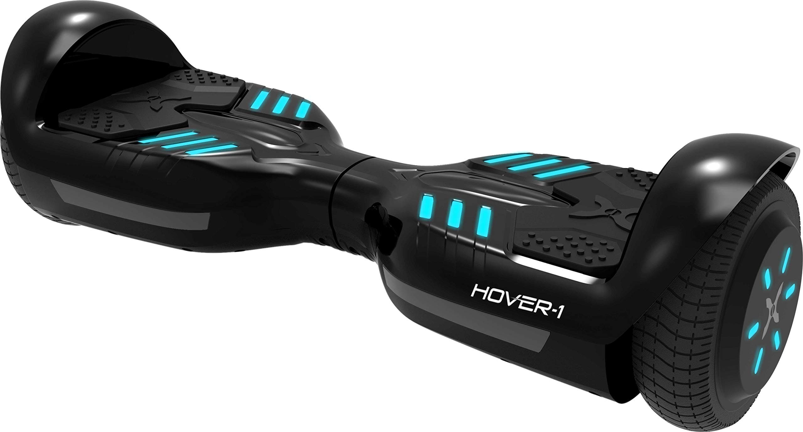 HOVER-1 Superstar Bluetooth Hoverboard Electric Self Balance Board LED Lights App,Black, One Size