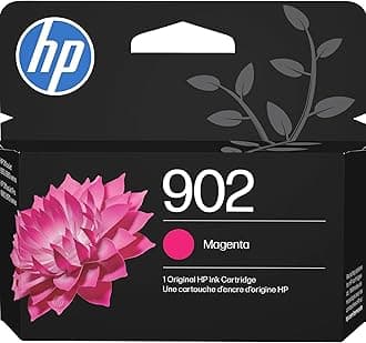 HP 902 Magenta Ink Cartridge | Works OfficeJet 6950, 6960 Series, OfficeJet Pro 6960, 6970 Series | Eligible for Instant Ink | T6L90AN