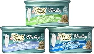 Fancy FeastPurina Medleys Variety Collection Cat Food - Tuna Recipe - 3 oz, 12 Case