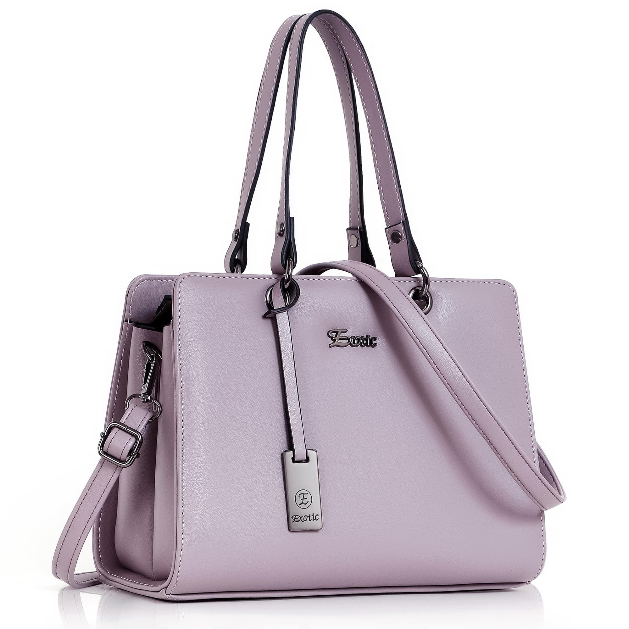 Solid Top Handle/sling women Bag