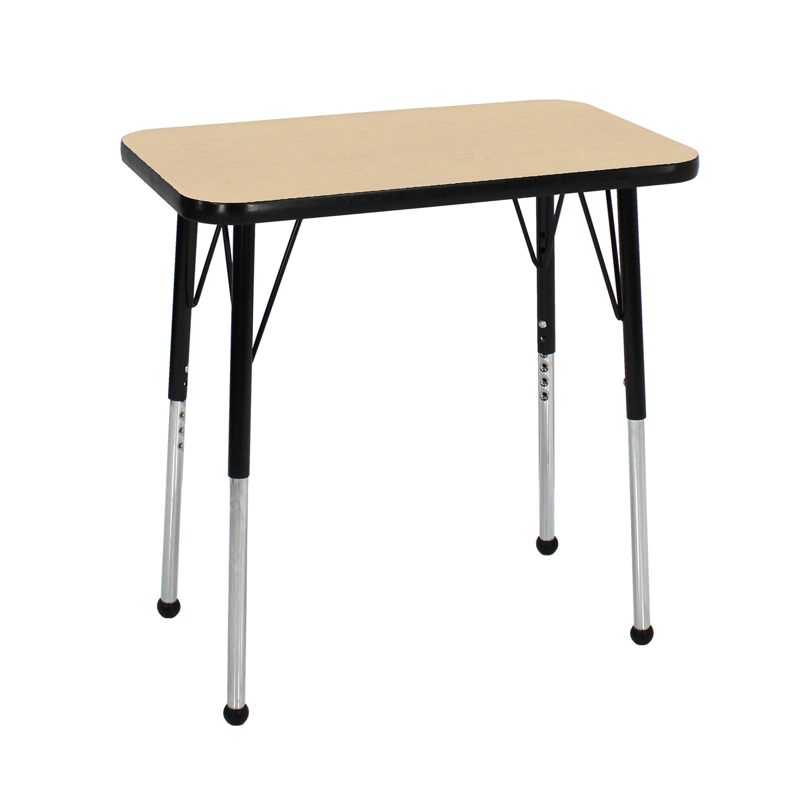 Factory Direct Partners12860-MPBK Activity Table, Maple/Black