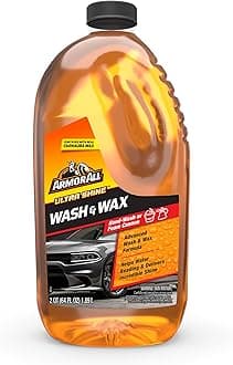 Armor All Ultra Wash Wax 64 Oz 10346, Orange, Car Wash Wax, 10346, 1 Piece
