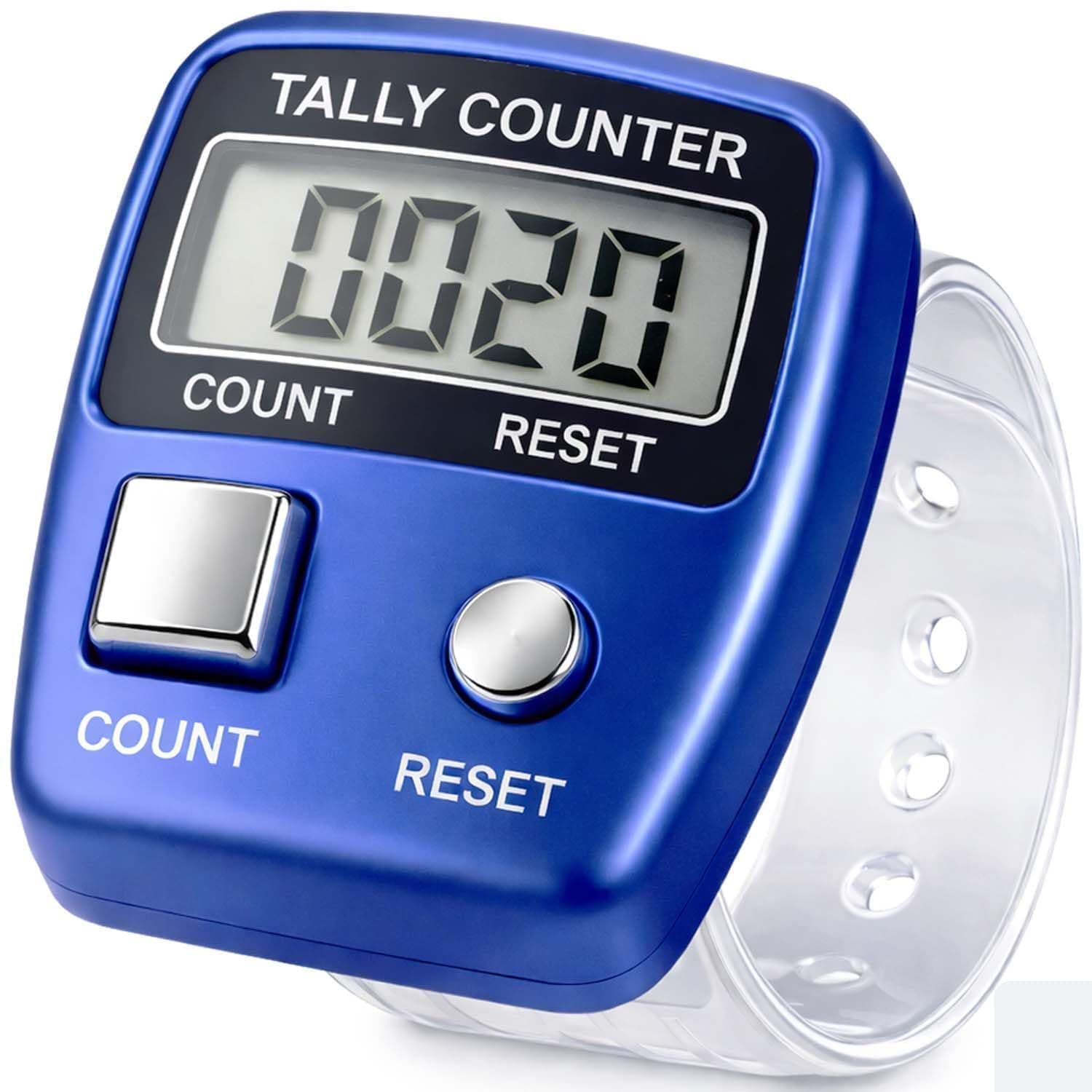 Mini Hand Tally Counter Finger Ring Digital Electronic Head Count,Japa Counter