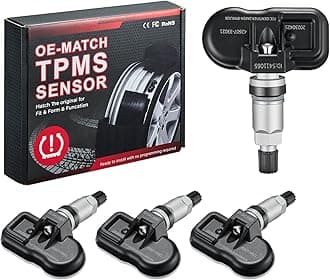 BDFHYK Upgrade TPMS Sensor 315Mhz Tire Pressure Monitoring System Compatible with Toyota 4Runner Avalon Camry Corolla FJ Cruiser Highlander Land Cruiser Matrix Prius V RAV4 Sequoia Tacoma Tundra Yaris