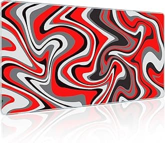 Fluid Pattern Large Gaming Mouse Pad, 31.5x11.8in Extra Large Mousepad Laptop Computer Keyboard Mousepad, Professional Big Mouse Pad, Mouse Pads for Office, Home, Gaming Mousepad XXL