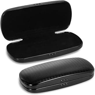 Hifot Metal Eyeglass Case, Glasses Case Hard Shell, Aluminum Spectacles Sunglasses Case for Men Women, Reading Glasses Holder