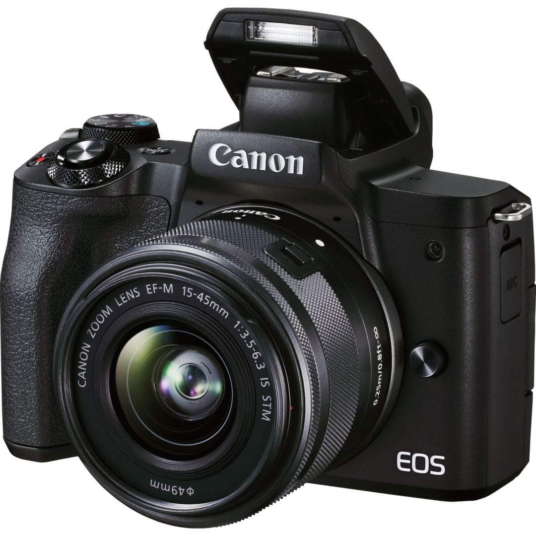 Canon Eos M50 Mark Ii + Ef-M 15-45Mm Is Stm Kit Black