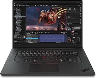 NewLenovo ThinkPad P1 Gen 6 Mobile Workstation Laptop, 16.0" WUXGA IPS Anti-Glare Display, Intel Core i7-13700H, 32GB RAM 1 TB SSD, NVIDI.A RTX A1000, Backlit KYB Thunderbolt 4 Windows 11 Pro