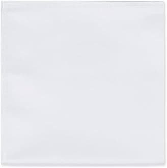 Jacob Alexander Men's Pocket Square Solid Color Handkerchief