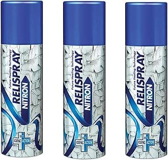 - Nitron | Future Healing Technology | Ice pack action | Helps Reduce Swelling & Numbs pain | Effective for Joint pain, Muscle pain, Knee pain, Elbow pain, Back pain | 48g (pack of 3)