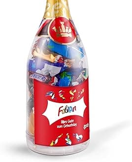 Celebrations Personalised Chocolates - Chocolate gift with name for Women or for Men (Celebrations - bottle)