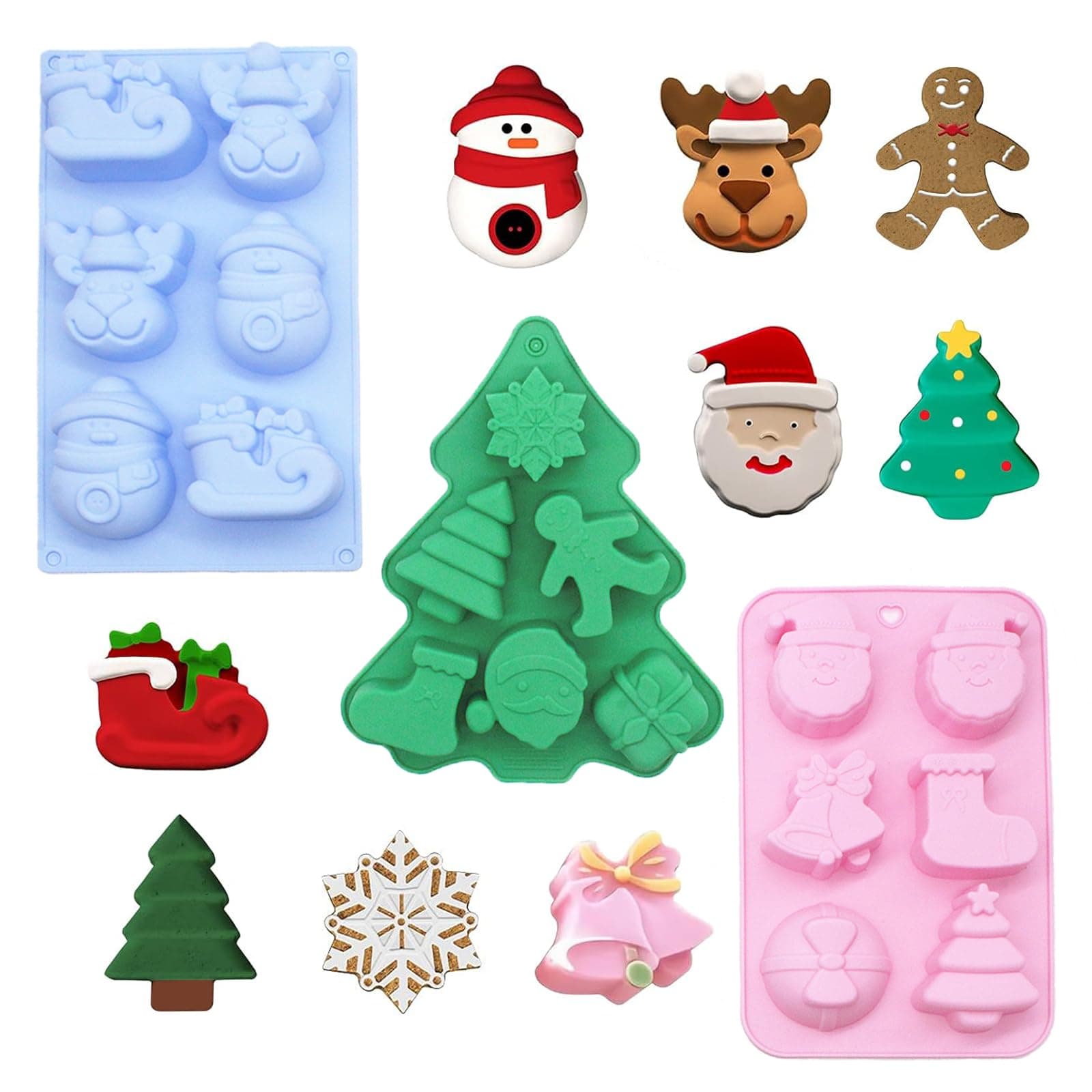 Christmas Silicone Baking Mold