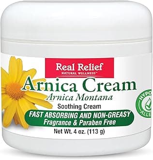Real Relief Arnica Cream 4 oz Soothing Cream
