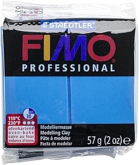Fimo Professional Oven Hardening Modelling Clay, 57G, Blue